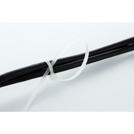 Kabelbinder, neutraal (1000 st.) 200 mm 