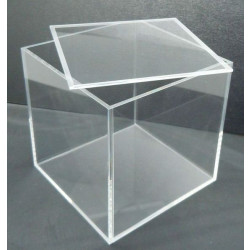 Melodrama Klooster gokken Plexiglas kubus op maat | Acrylaat vitrine kubus of plexiglas stolp